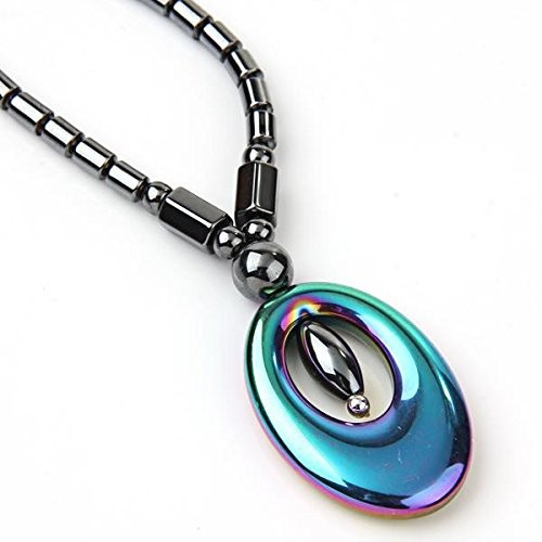 Kalung kesehatan elegan black hematite health necklace