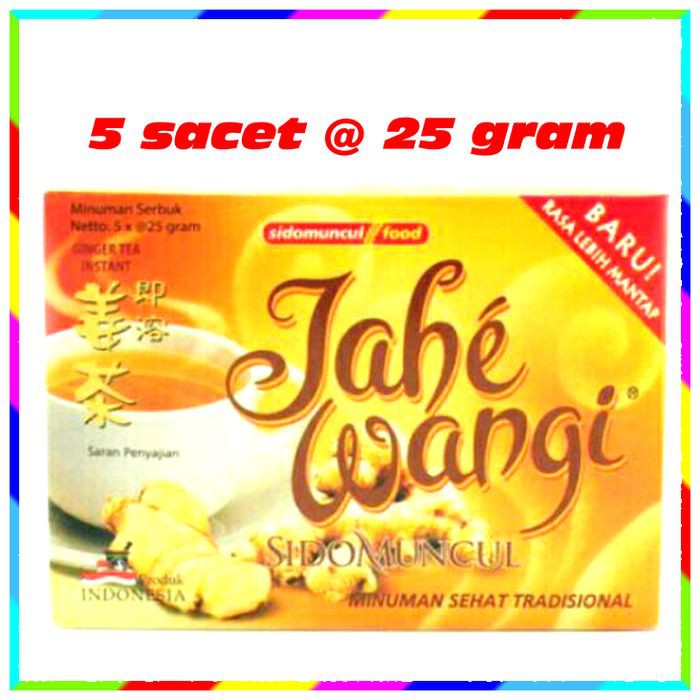 

minuman serbuk Jahe Wangi Sido Muncul 5 sacet x 25gr