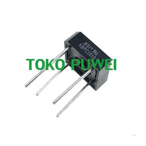 Kbpc1010 Kbpc 1010 Dioda Bridge 10A 1000V Rectifiers Diode Dc29 Tkpw294 Original