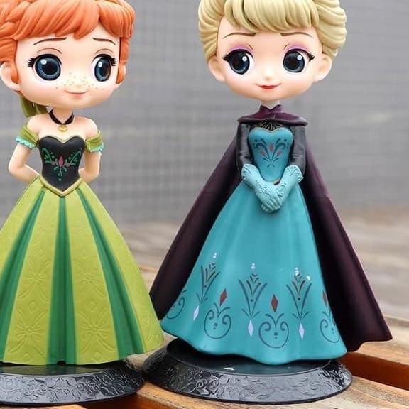 Frozen Anna Elsa QPosket Figure