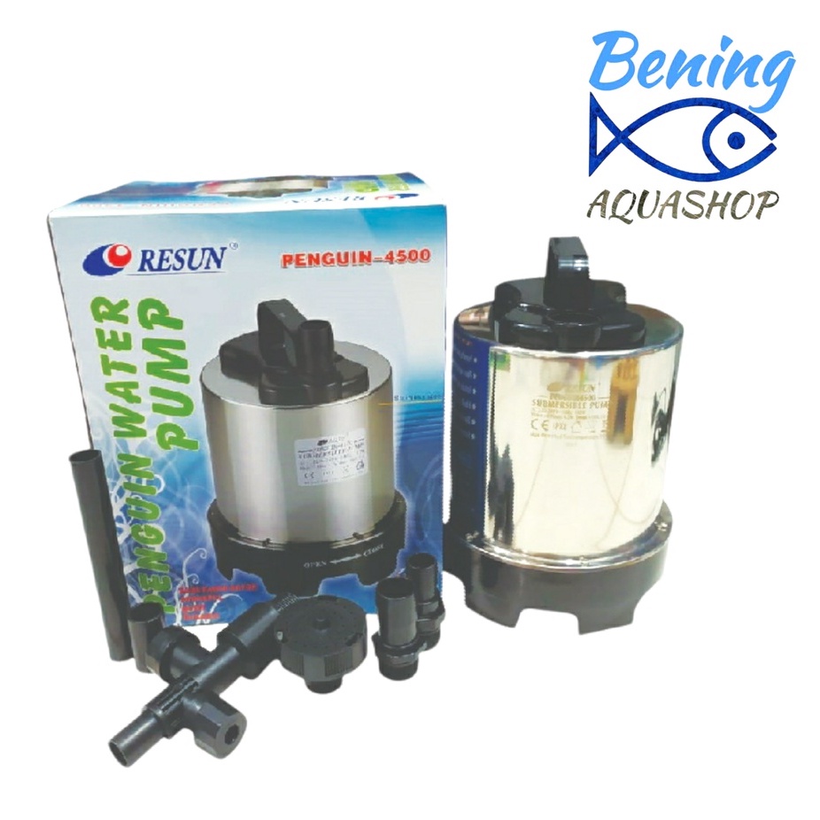 Resun Penguin 4500 Pompa Air Kolam / Aquaponik (4500 LPH 110 watt)