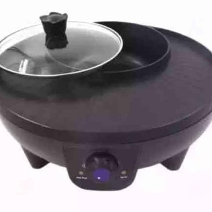 ELECTRIC GRILL SHABU MULTI PAN PANGGANG BARBEKYU BBQ SUKI HOT POT BOWL