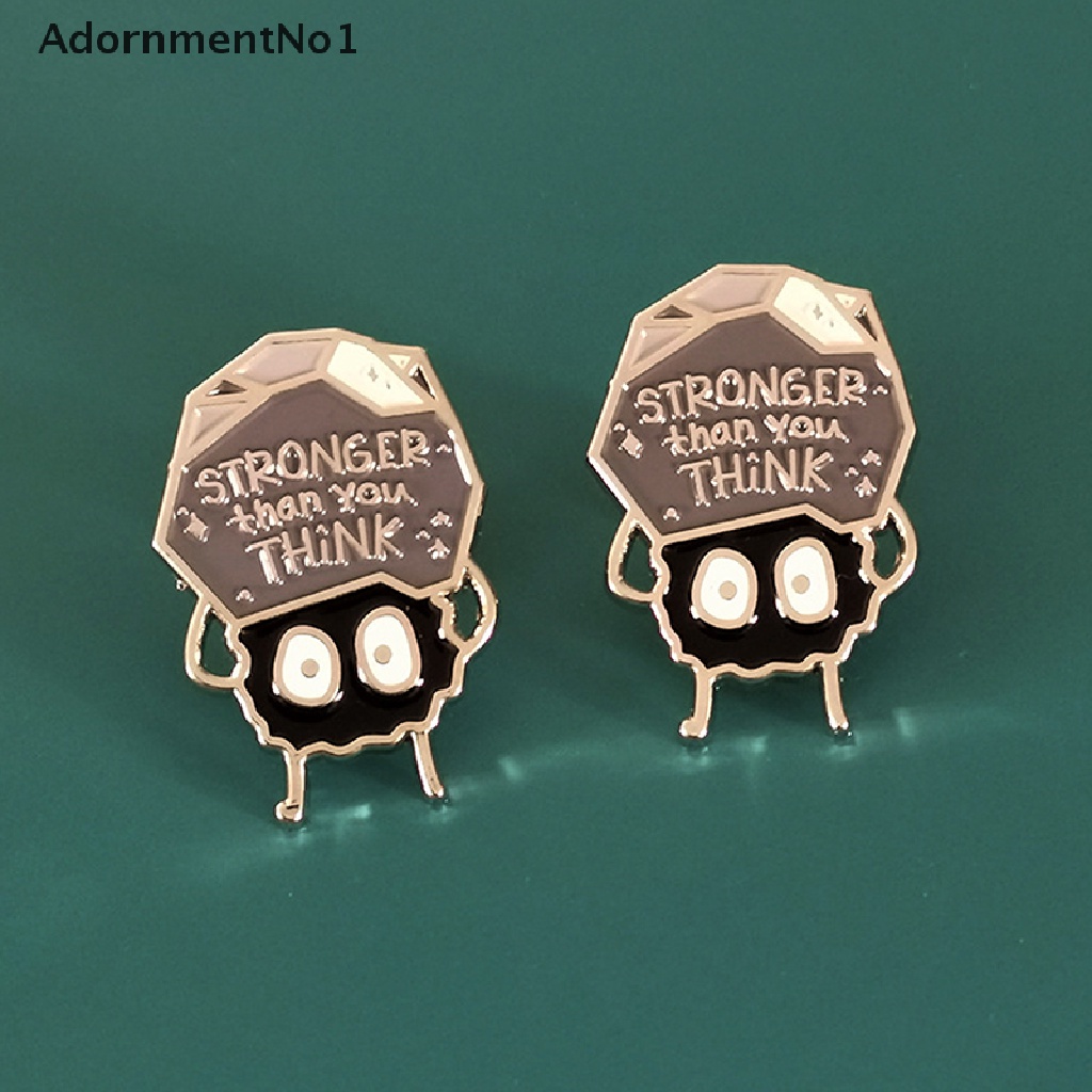 (AdornmentNo1) Bros Pin Enamel Bentuk Sprite Untuk Aksesoris Wanita