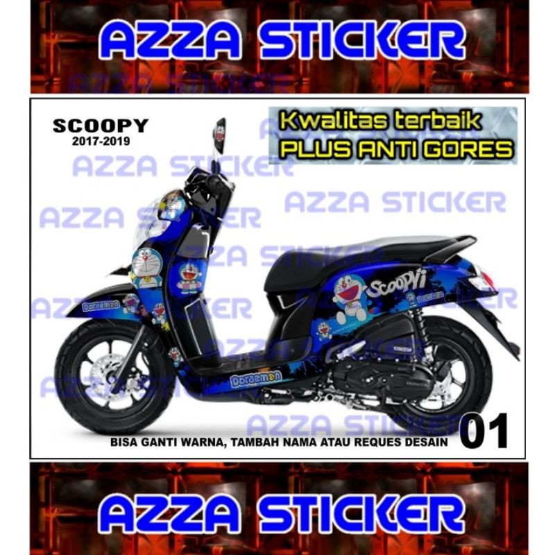 Sticker decal Scoopy 2019 Full Body decal Scoopy 2019 Full body 01