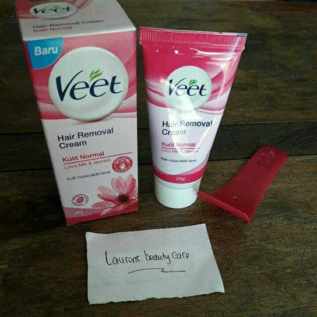 Veet hair removal cream kecil / perontok bulu veet