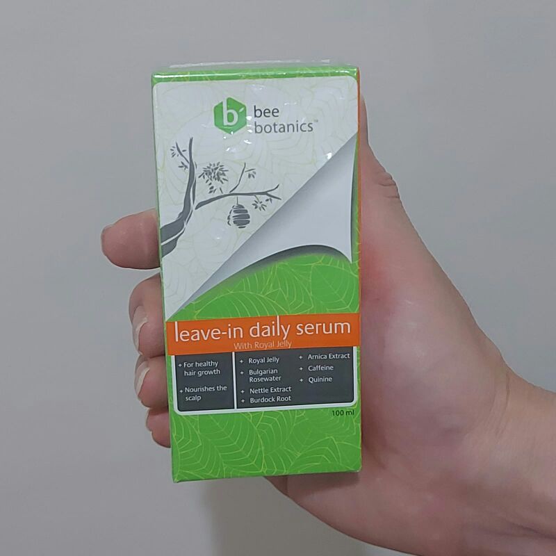 Bee Botanics Leave-In Daily Serum with Royal Jelly (100ml) Hair Care Serum Rambut Rontok Original As