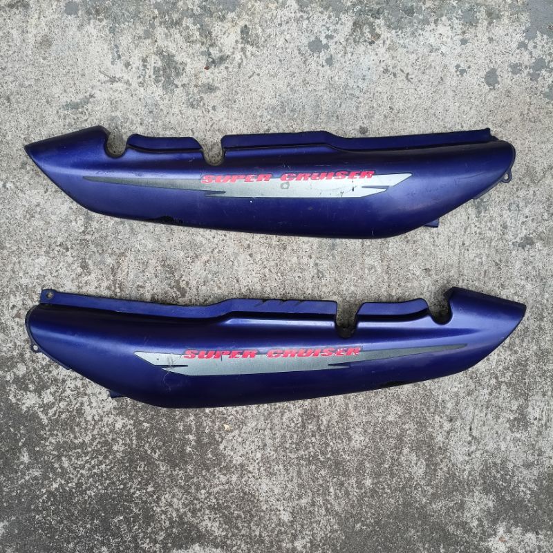 Cover Body Belakang Honda Tiger Lawas Tilas Tiger 2000 Ungu Violet Original Copotan