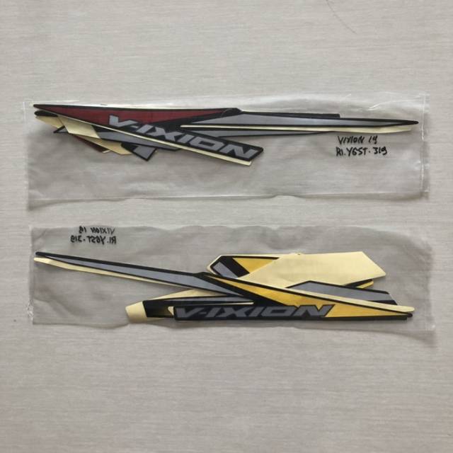 Striping polet stiker  vixion 2019