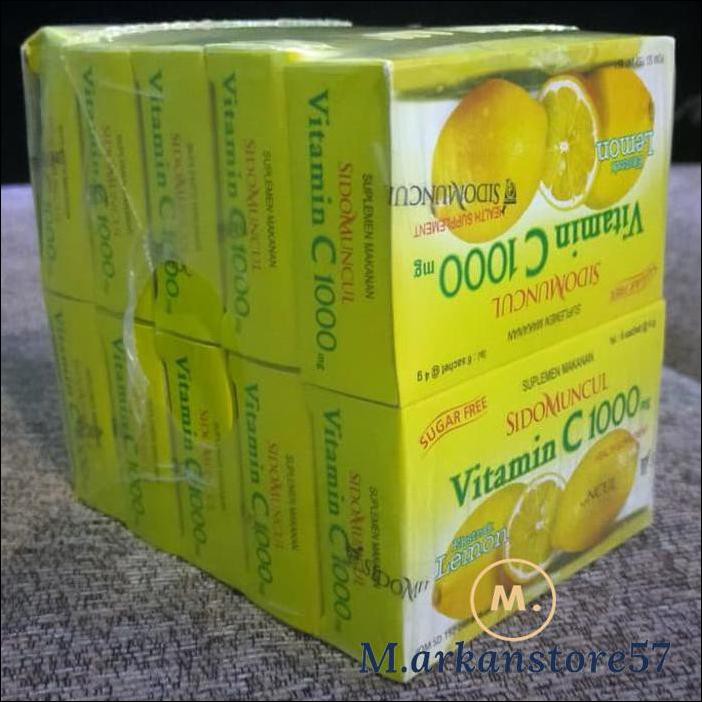 Harga Sidomuncul Vitamin C 1000mg 10 Box Dan Promo Terbaru Maret 21 Biggo Situs Perbandingan Harga