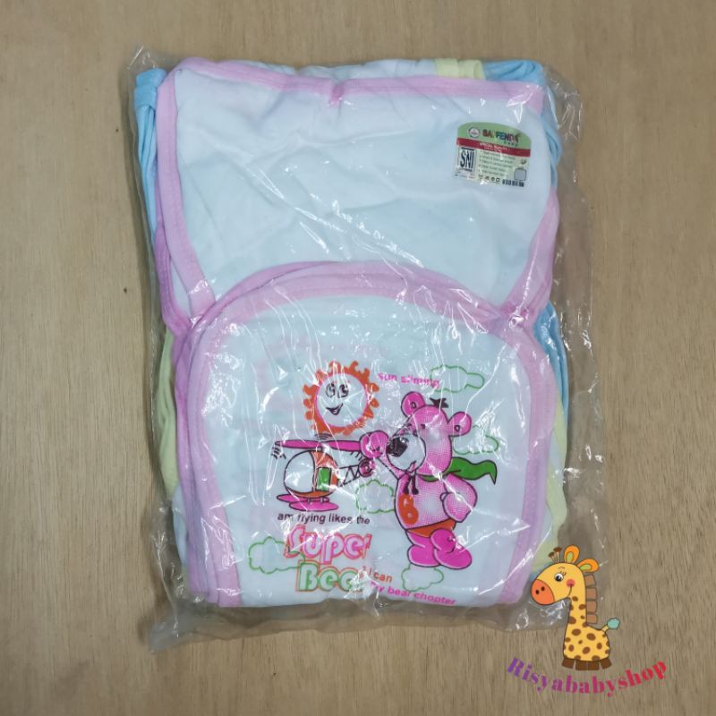 12pcs / 6 pcs popok tali bayi sambung handuk / 1/2 lusin popok bayi handuk