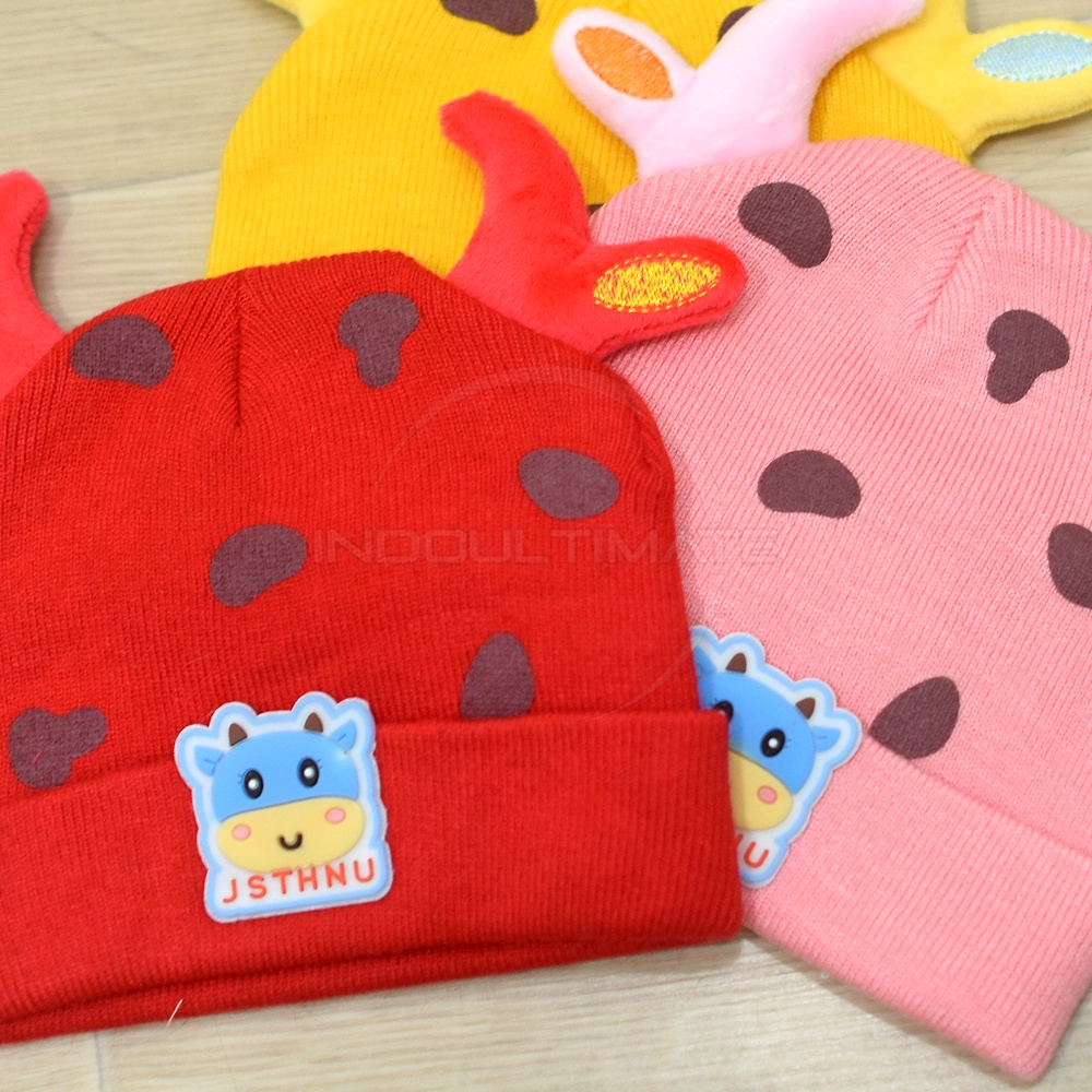 Topi anak Lembut topi bayi lucu BH-83 Topi Rajut Bayi Kupluk Rajut Bayi Topi Kupluk Bayi Lucu Perlengkapan Bayi Topi Anak Topi Rajut Anak Perlengkapan Anak Penutup Kepala