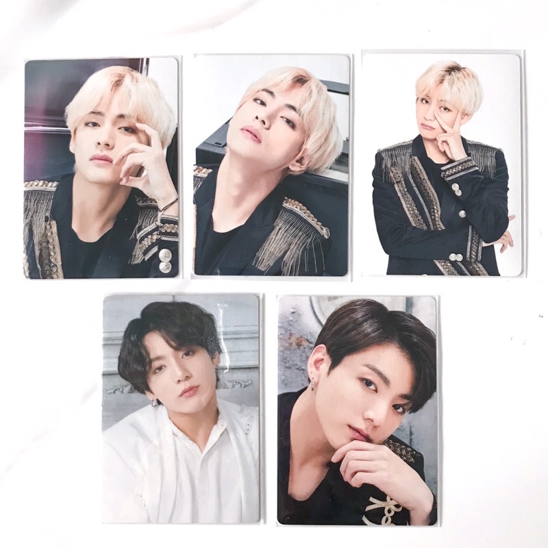 BTS Official Mini Photocard MPC SYS LYS Japan Jungkook Taehyung