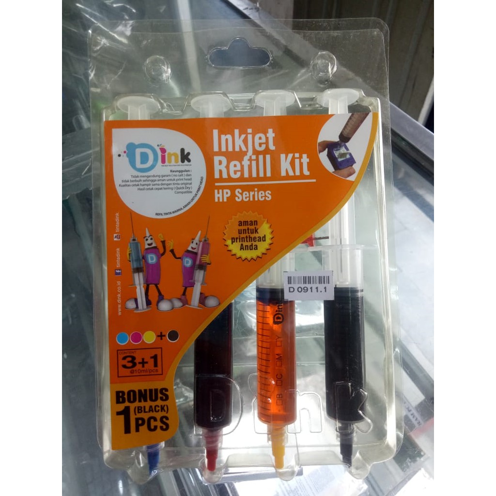 TINTA PRINTER INKJET REFILL KIT UNTUK HP