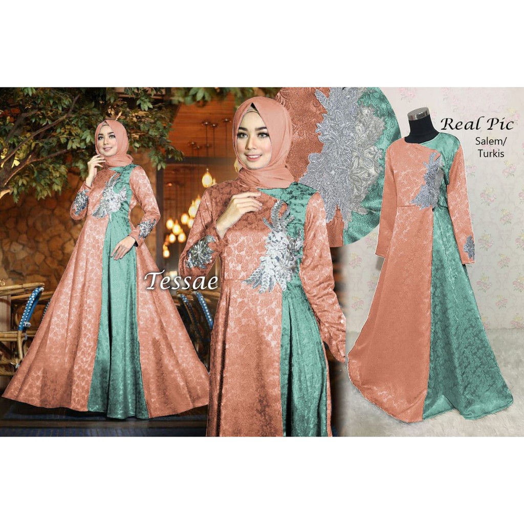 Kebaya Muslim Kebaya Gamis Longdress Muslimah Gaun Muslim Akad