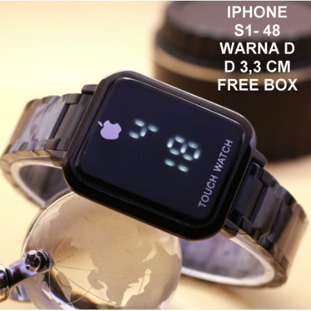 TERBAIK LIMITED COCOK UNTUK NATAL PEREMPUAN MURAH// Jam Tangan IPHONE Wanita Nyala Putih