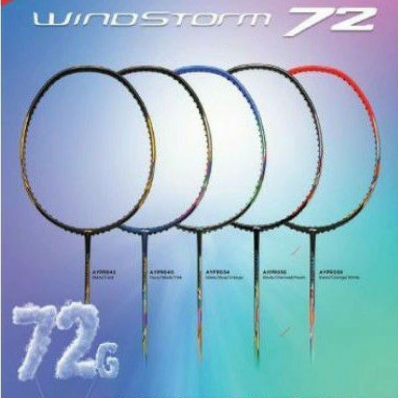 Raket Badminton LINING / LI-NING WINDSTROM 72 WARNA BARU 2021 ORIGINAL