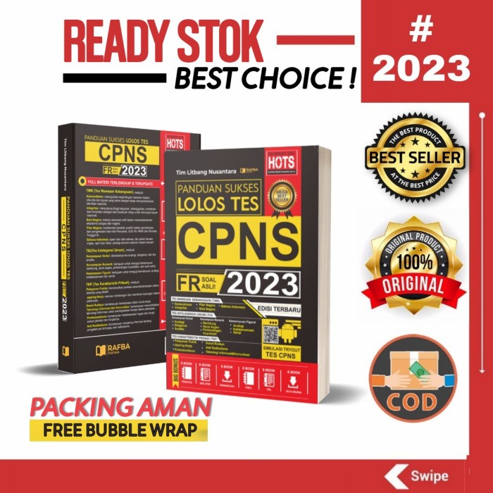 

BUKU CPNS SESUAI FR PANDUAN SUKSES LOLOS TES CPNS TERBARU 2022 2023 KPL385