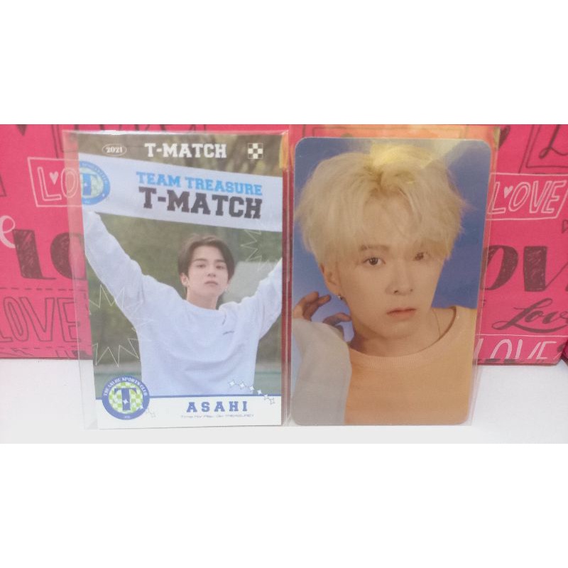PHOTOCARD ASAHI TMATCH & PHOTOCARD ASADUL (ASAHI JADUL)
