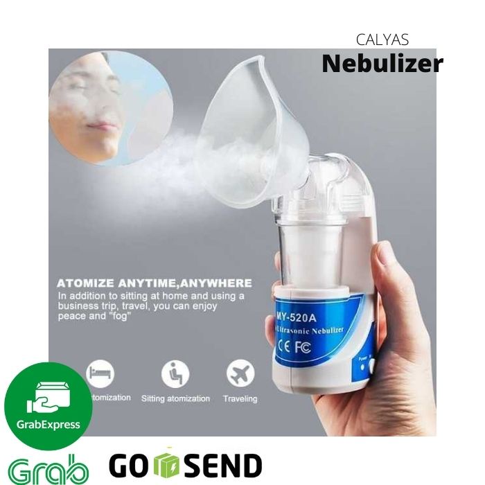 Alat Terapi Pernafasan Ultrasonic Inhale Nebulizer