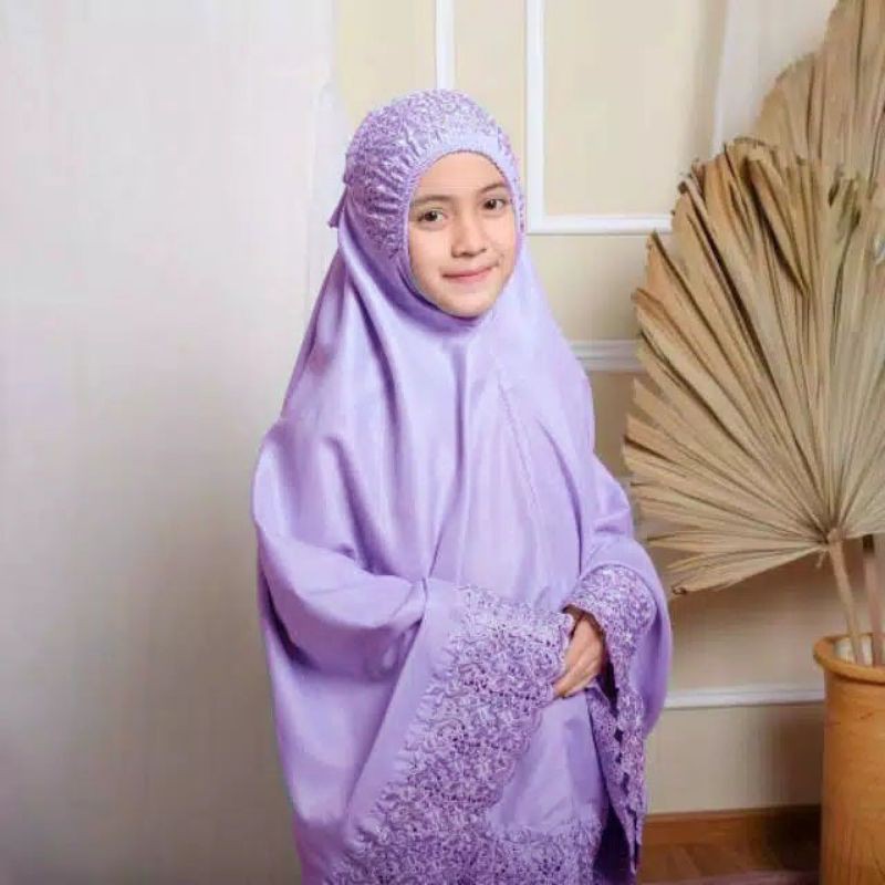 MUKENA SITI KHODIJAH ANAK ORIGINAL (6-12 TAHUN) BY ACEPSTORE7