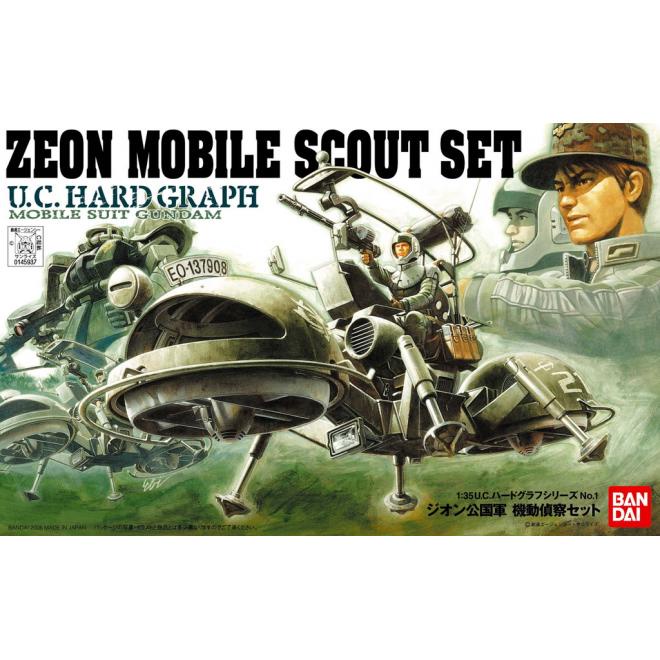 Gundam UCHG 1:35 Zeon Mobile Scout Set 45937