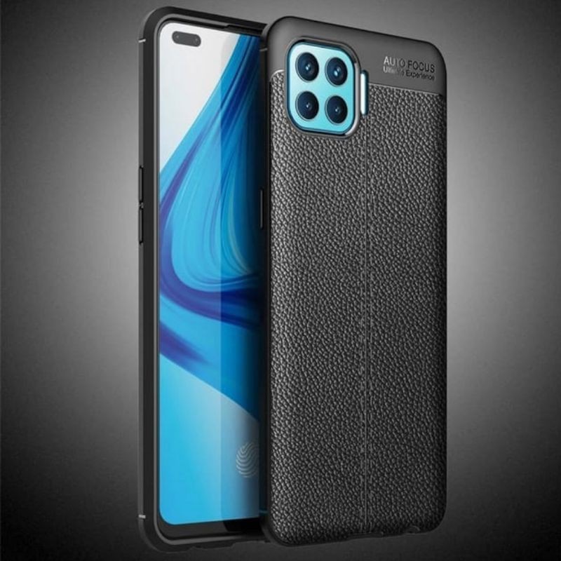 Oppo Reno 4F Softcase Auto Focus Silikon Motif Kulit Jeruk