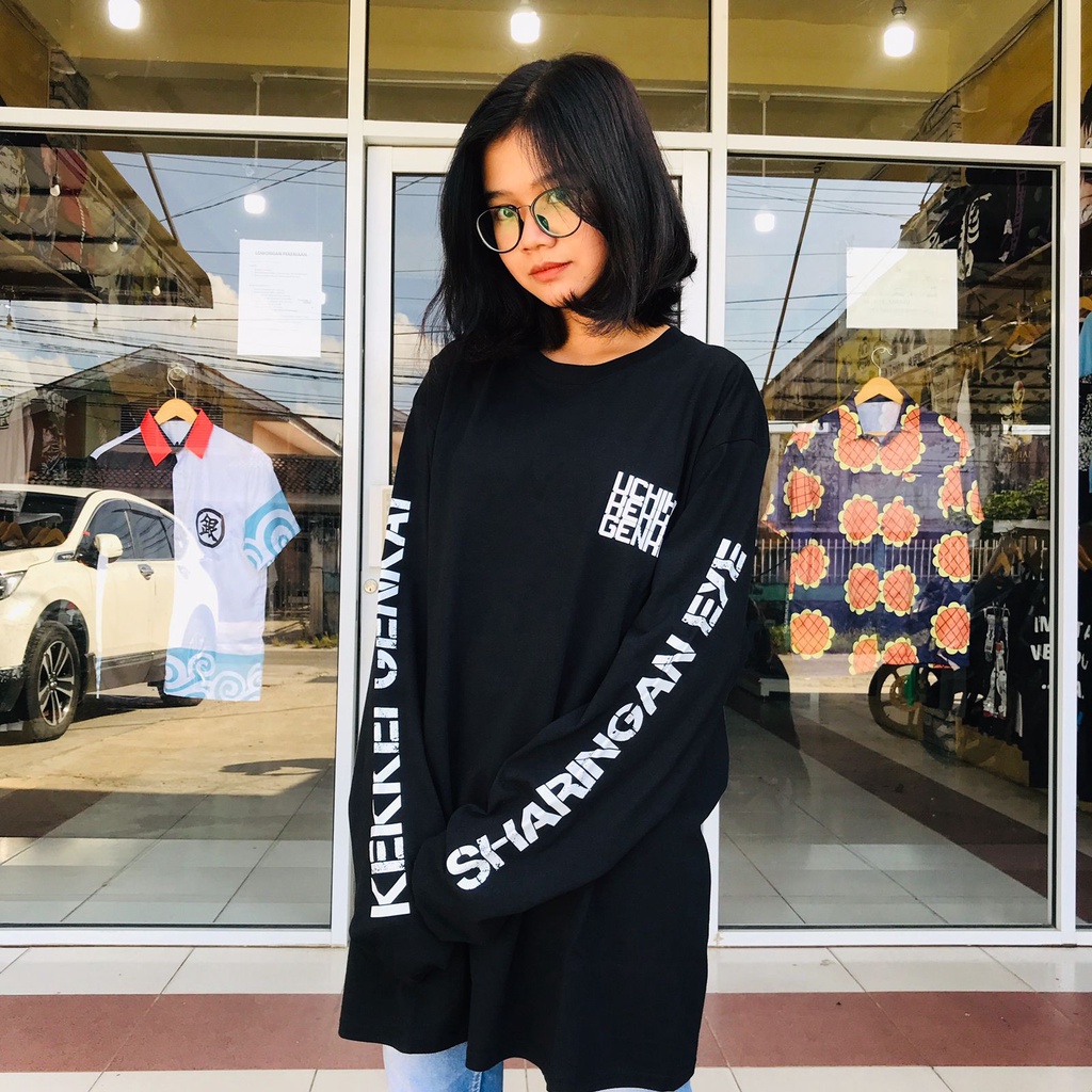 Longsleeve Kekkai Genkai Sharingan Naruto Anime Manga