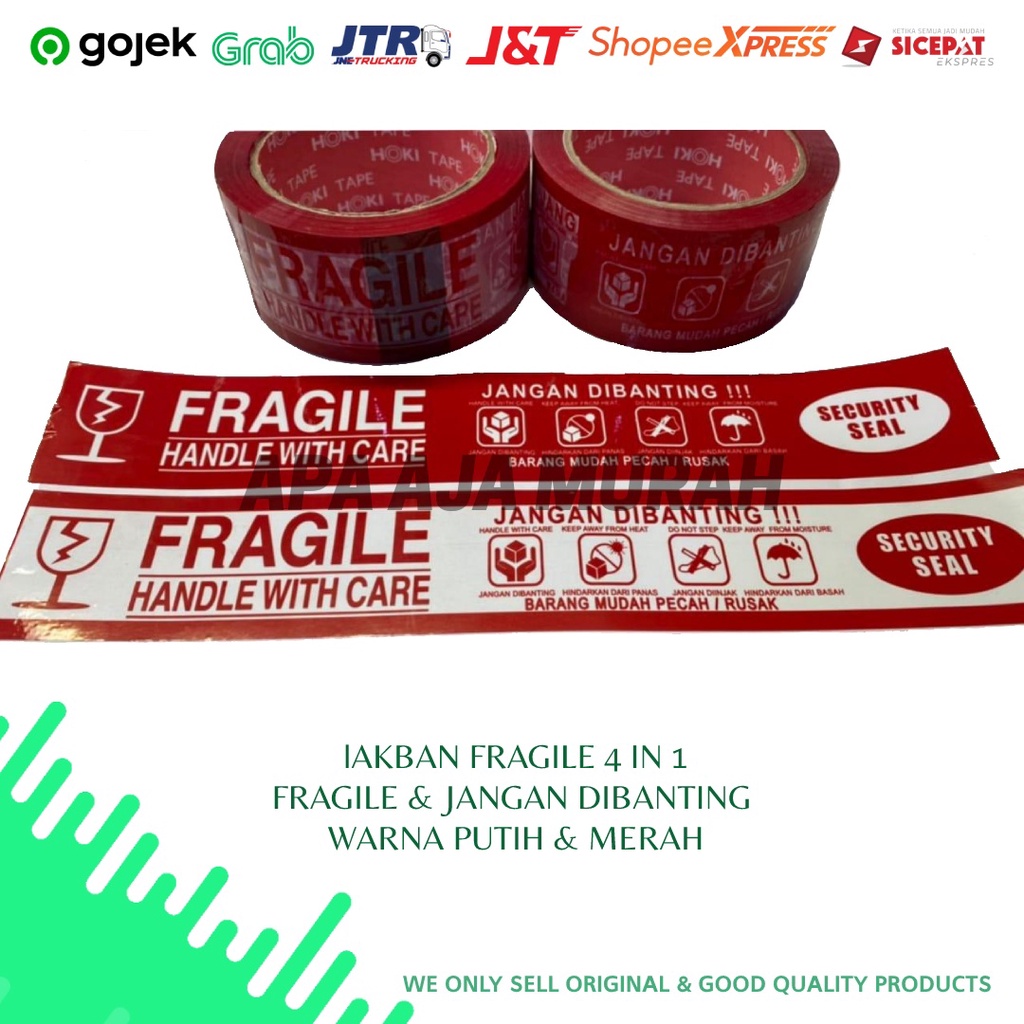 

LAKBAN FRAGILE / LAKBAN JANGAN DIBANTING MURAH