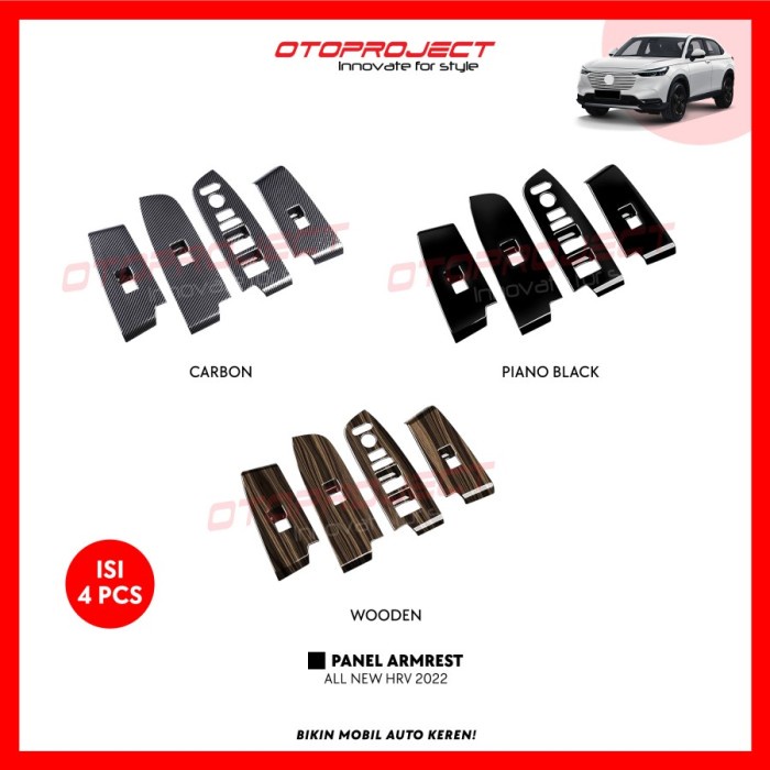 Cover Panel Armrest Pintu Mobil All New HRV 2022