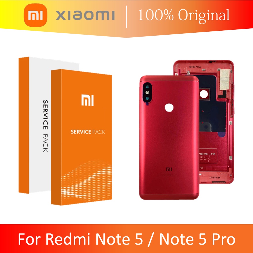 [ CHECK.ID ] BACKDOOR BACK COVER CASING XIAOMI REDMI NOTE 5 / NOTE 5 PRO ORIGINAL