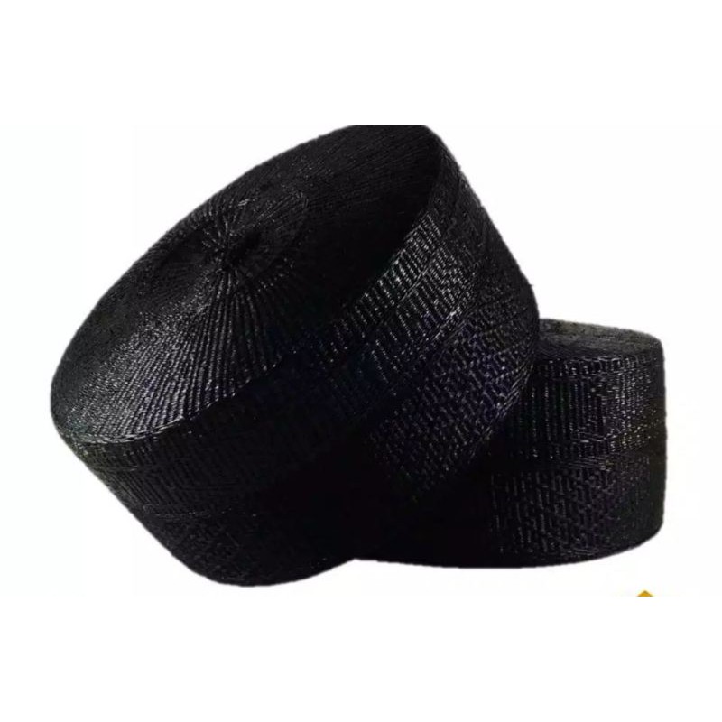 SONGKOK RECCA / Peci Bugis / songkok To Bone / Topi/ Songkok hitam.