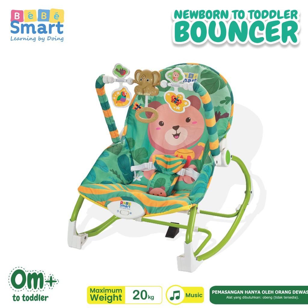 Bebe Smart Newborn to Toddler Bouncer - Bouncer Bayi / Ayunan Bayi