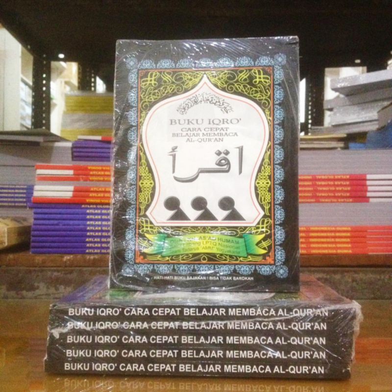 Buku IQRO Bendel Besar CD Koran / HVS / Depot Iqro / Bisa COD