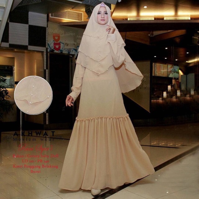 Rani Syari by Akhwat Moslem Wear (100% ORI)