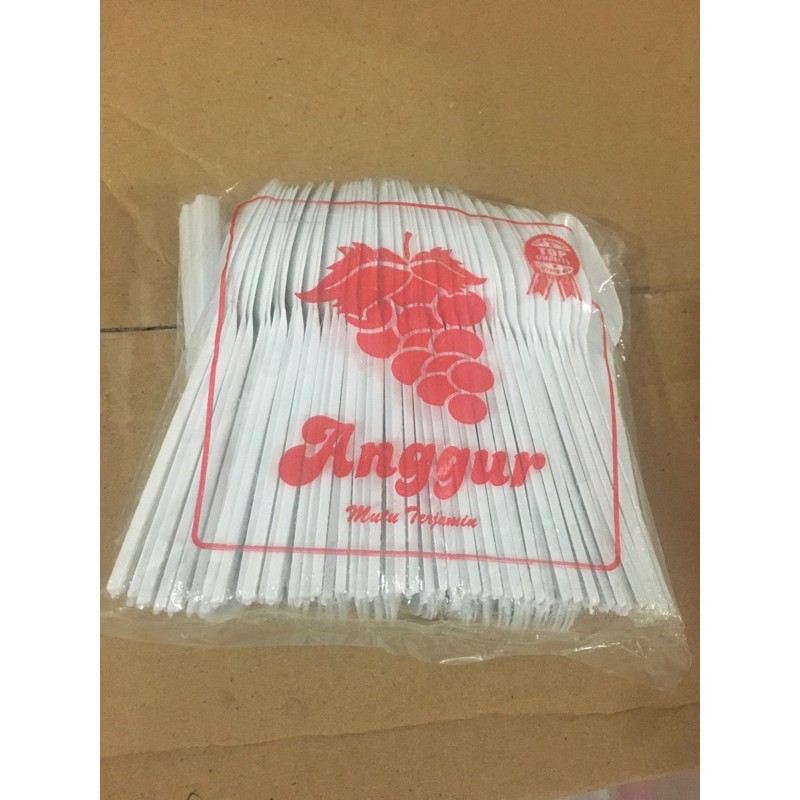 Sendok Jelly Agar-Agar Kue STG putih susu isi 100 pcs