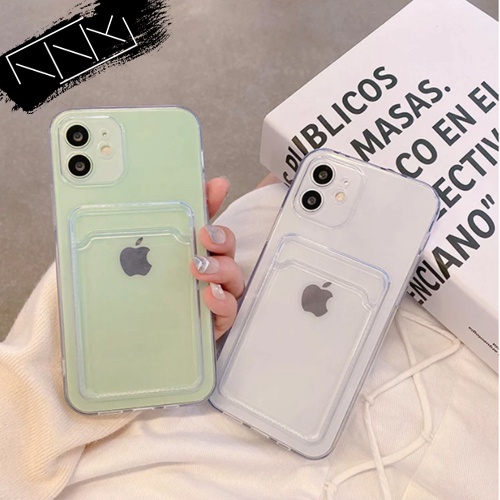 Case Casing Softcase Clear Airbag Bening Slot Kartu Photo Card Oppo Reno 4 5 5F 6 4G 5G VN669