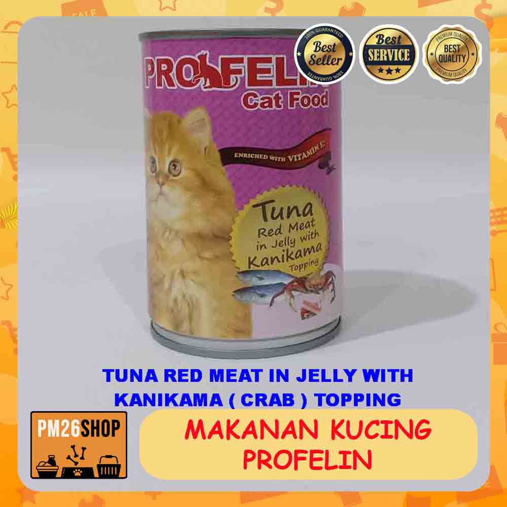 Makanan Kucing Cat Food Kaleng Profelin 400gr