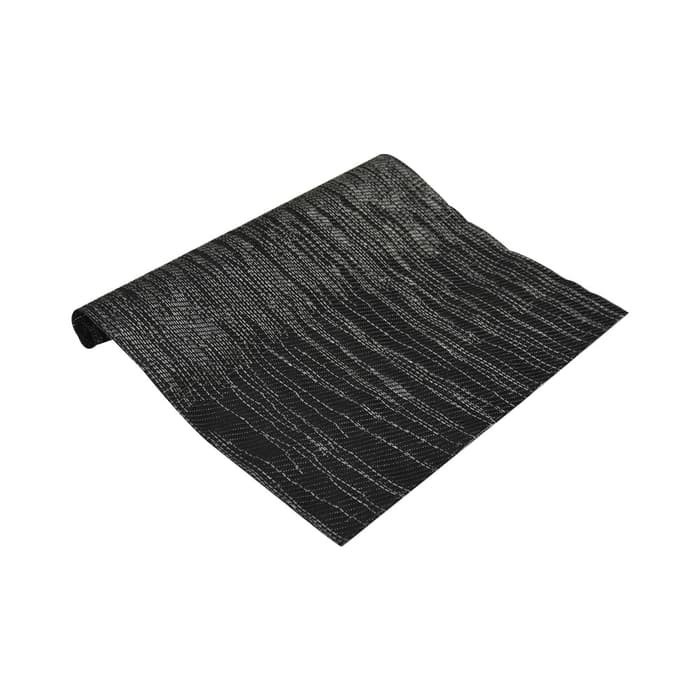 NEW - APPETITE SET 4 PCS WOVEN TATAKAN PIRING - HITAM