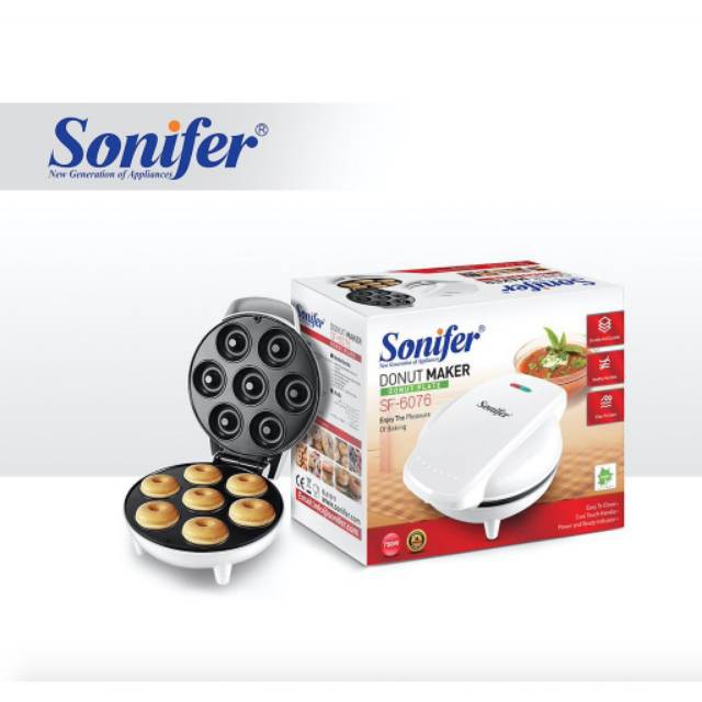 Sonifer Donut Maker SF-6076 Alat Pembuat Donat Mesin Cetakan Kue Bulat