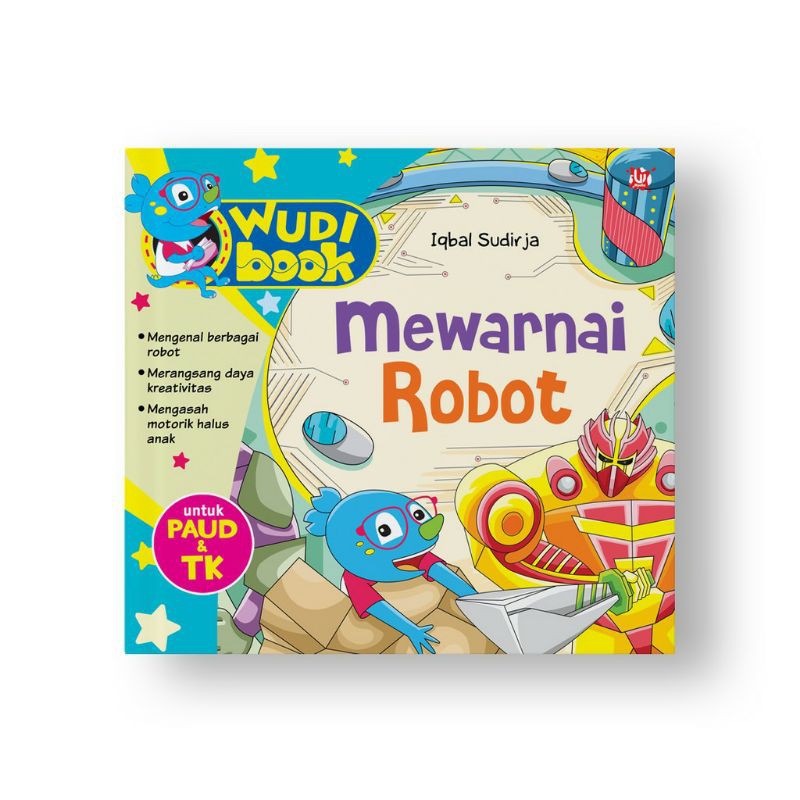 WUDI BOOK : MEWARNAI ROBOT