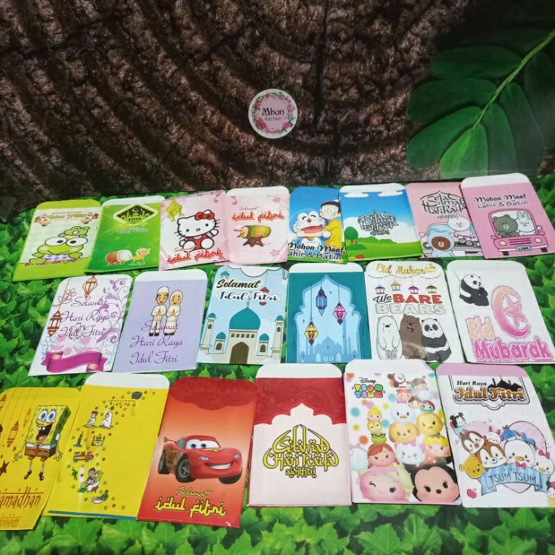 

Amplop lebaran karakter