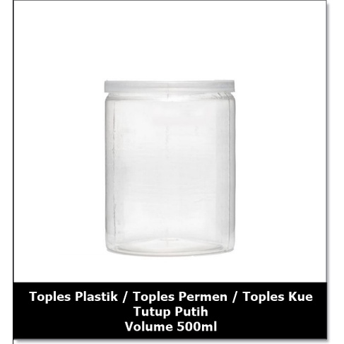 Jual Toples Fox Toples Plastik Tutup Putih Toples Cupang Ml Toples Kue Toples Jar