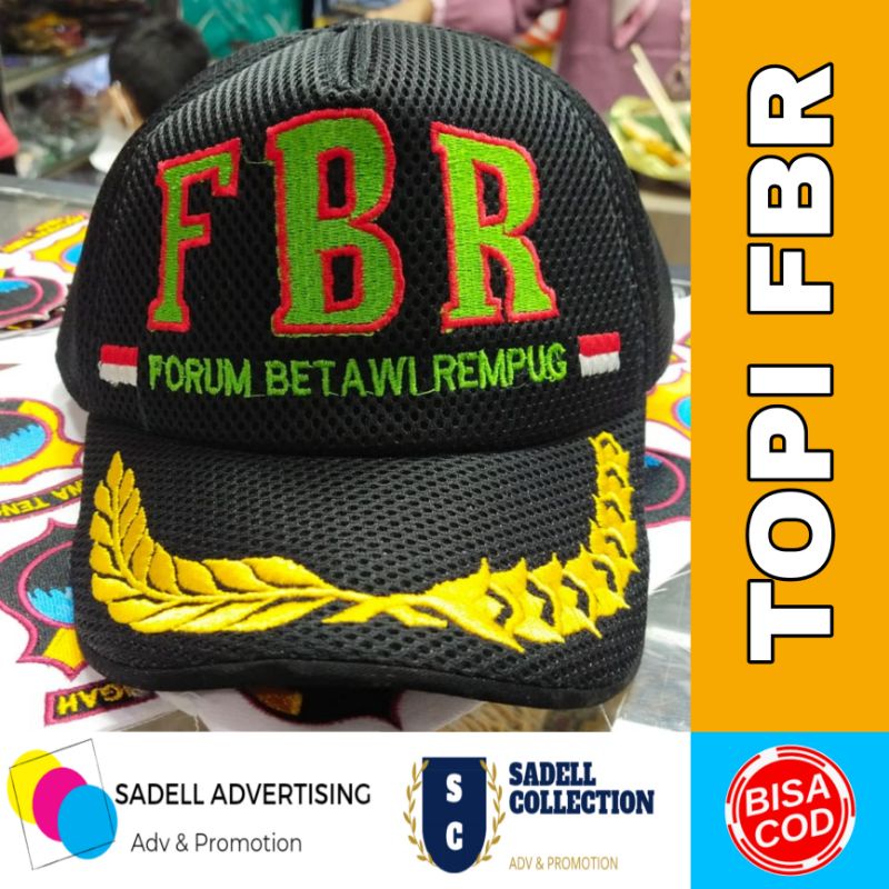 Topi FBR Topi Forum Betawi Rempug Hijau