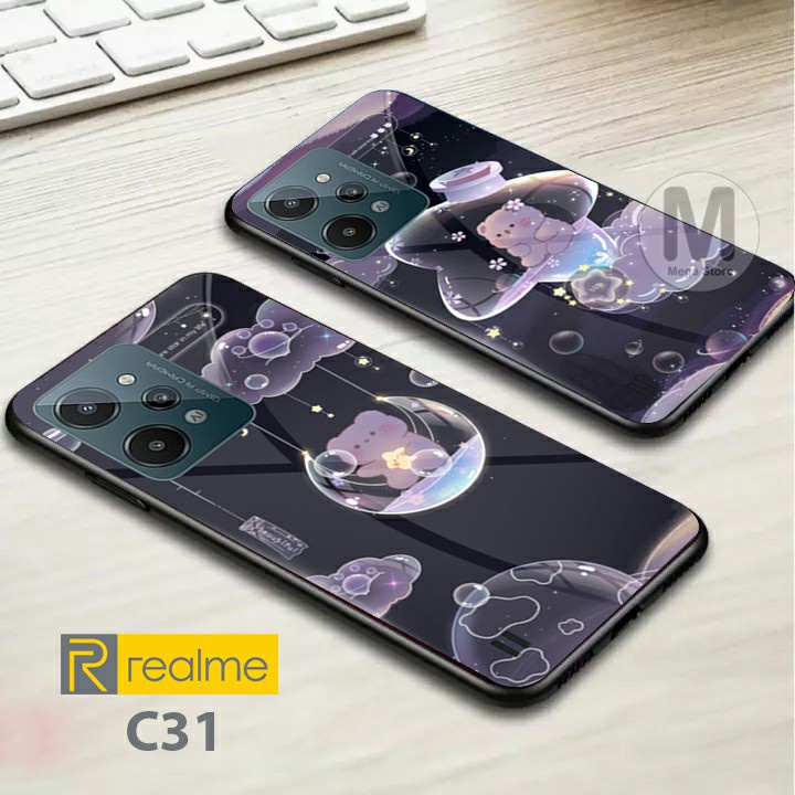 REALME C31 [ MG-158 ] Softcase Kaca REALME C31 Case Hp REALME C31 Casing Hp REALME C31 Softcase REAL