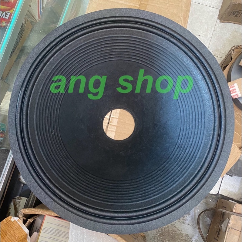 Kertas Daun Speaker Mik Mic 18 Inch Lubang Coil 3 Inch Jeruk Garis Impor