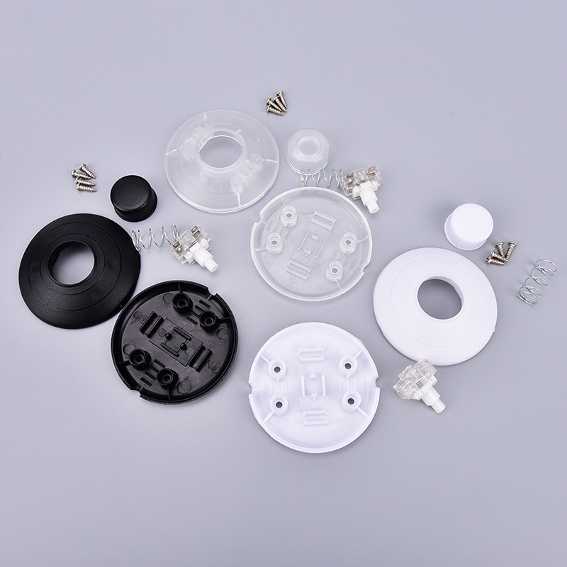 {LUCKID}317 pedal switch round desk lamp online switch Lamp Dimmer Light Adapter 3 colors