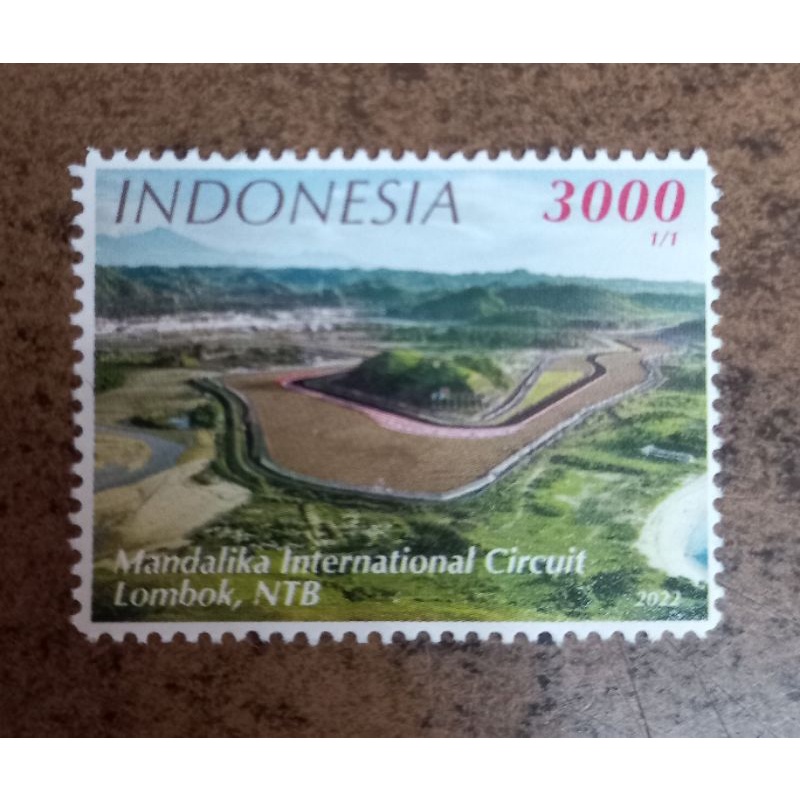 

Prangko Perangko Indonesia Seri Sirkuit Mandalika 2022