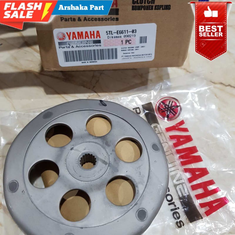 PROMO MANGKOK GANDA OTOMATIS CVT MIO LAMA SPORTY SMILE ASLI ORI YAMAHA PASTI ASLI ORIGINAL