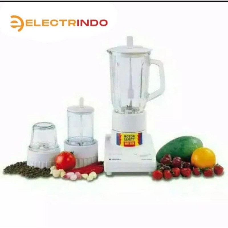 Miyako BL-102 GS Blender Gelas Kaca 3in1 Bumbu Masak Buah BL 102 GS