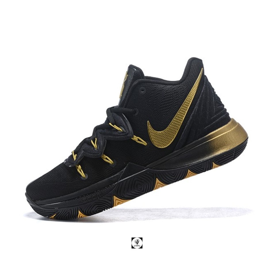 nike kyrie 5 black gold
